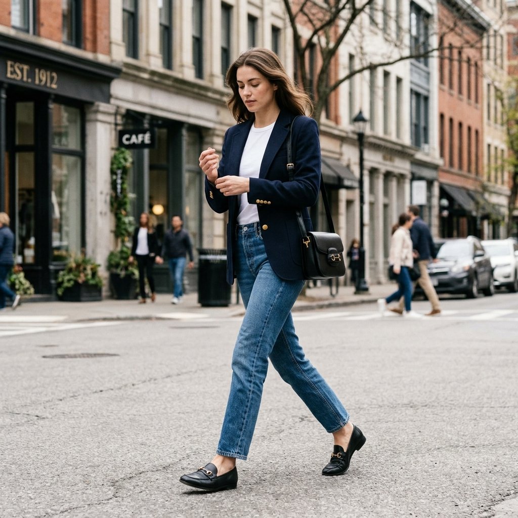 Add a Blazer to Simple Everyday Basics