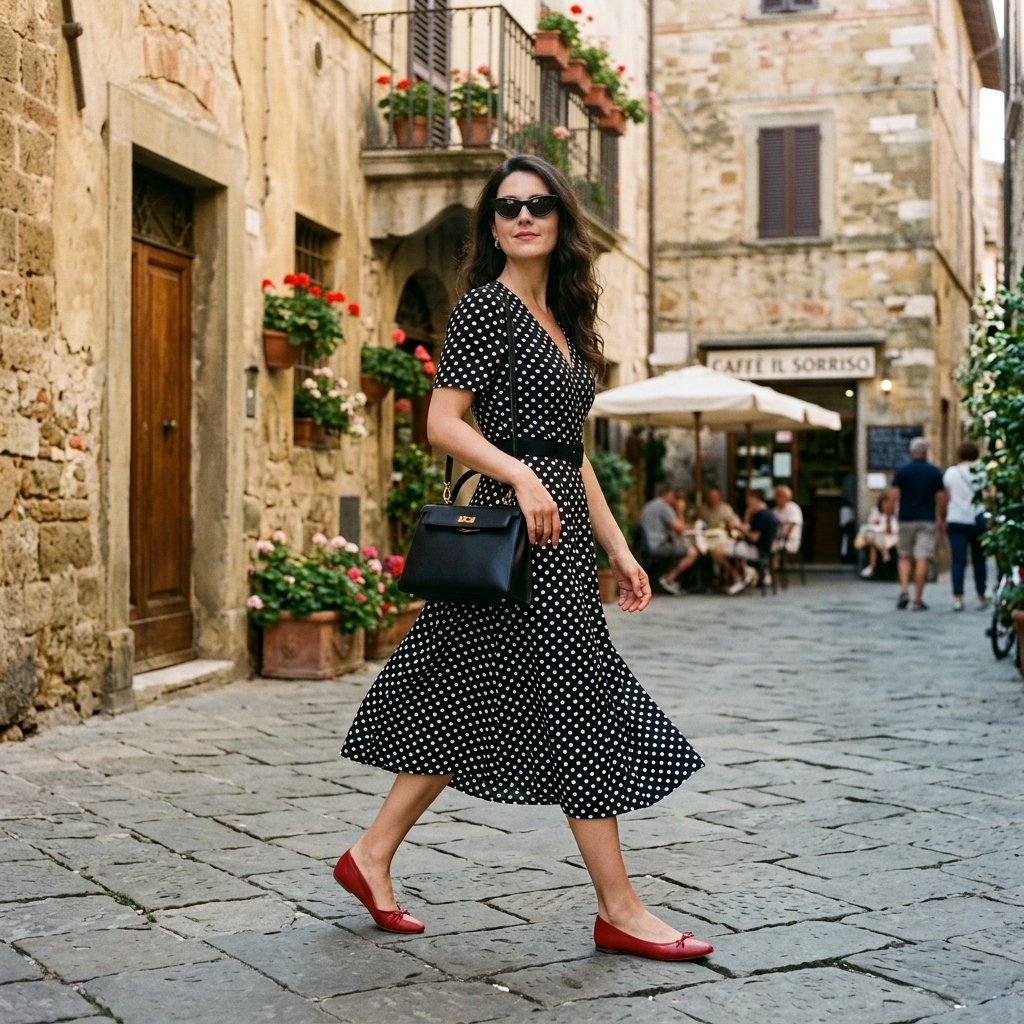 Polka Dot Summer Romance