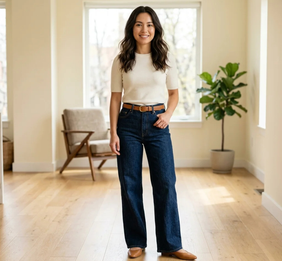 wide leg jeans for petites