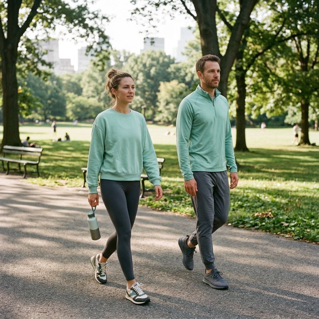 Mint Sweatshirt + Graphite Athleisure