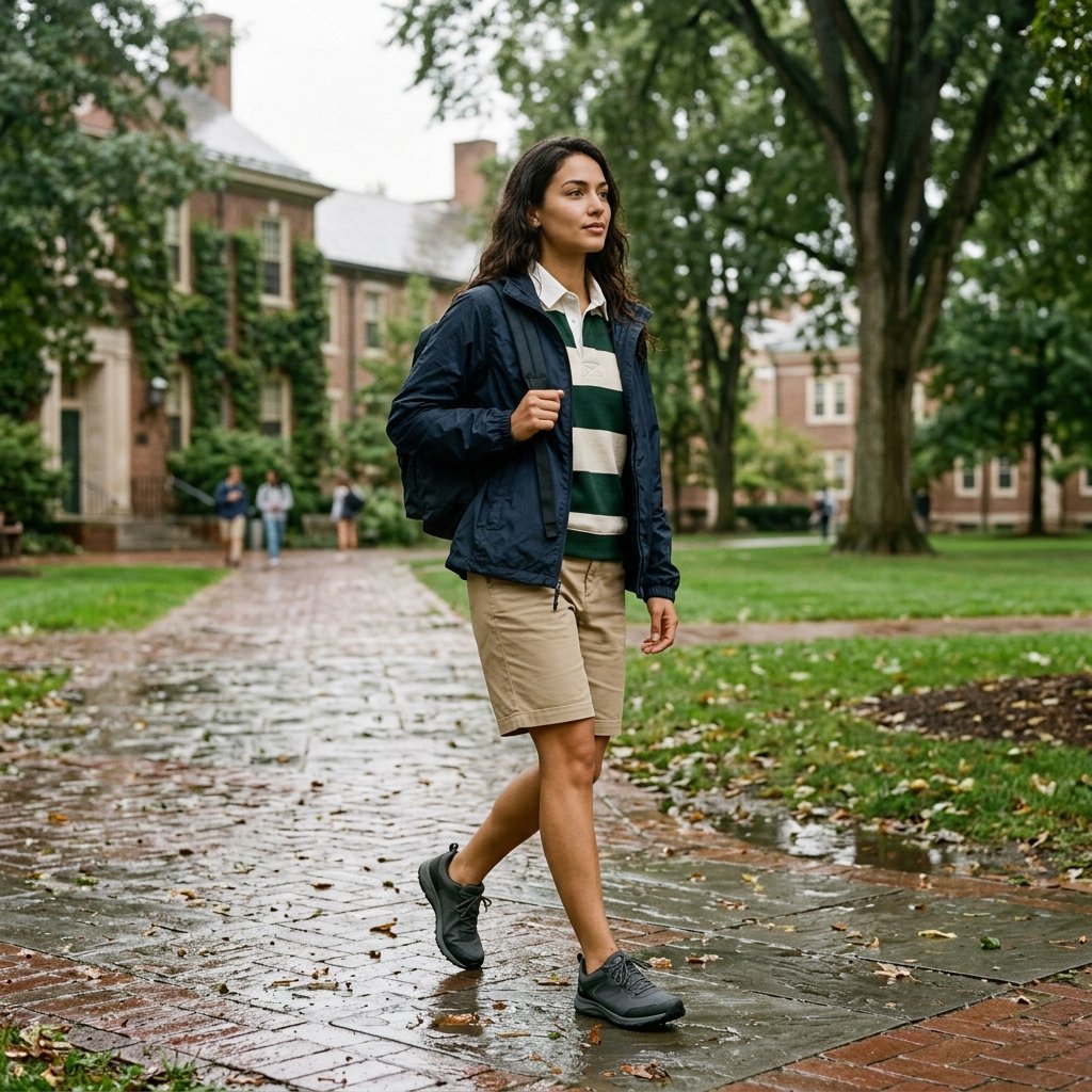 The Campus Rugby Shirt with Tailored Bermuda Shorts