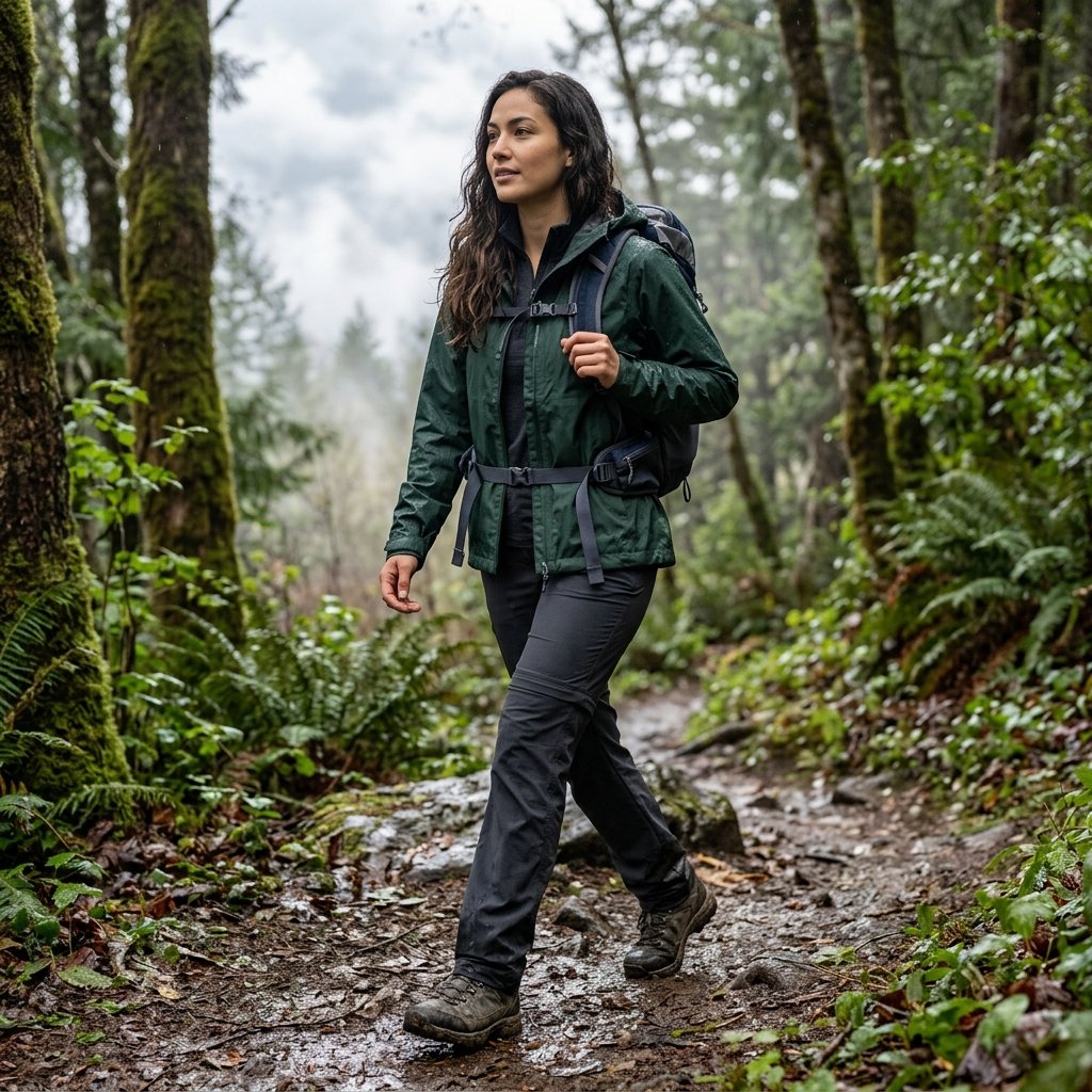 The Outdoor Adventure Look with Convertible Hiking Pants