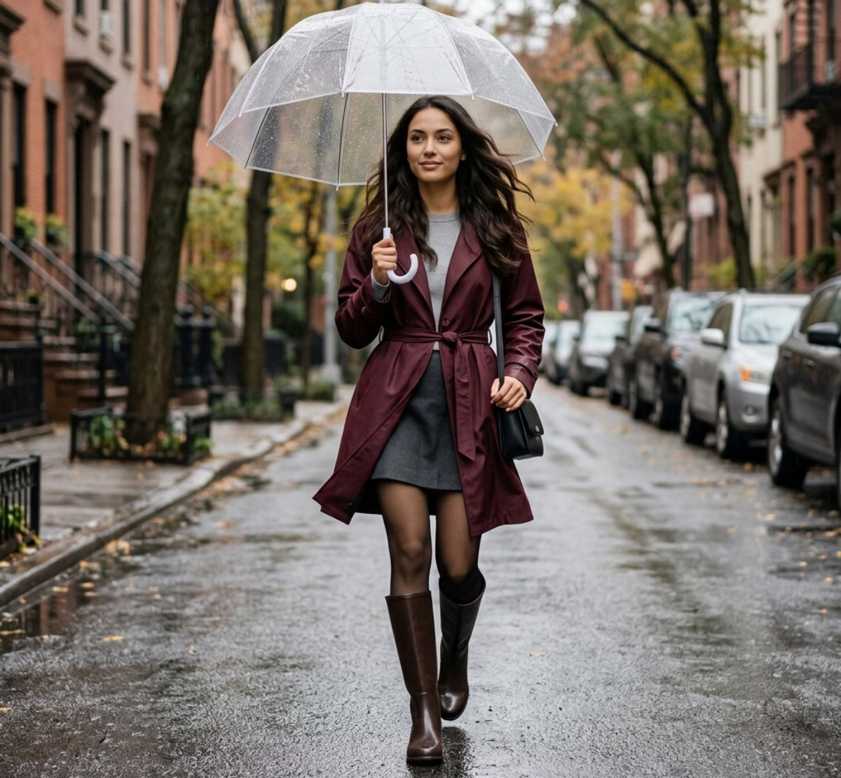 rainy day outfits