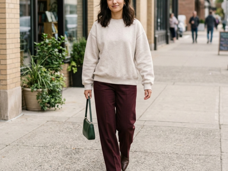 sweatshirt outfits ideas