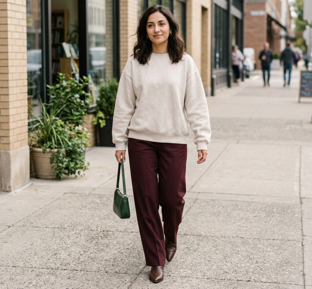 sweatshirt outfits ideas